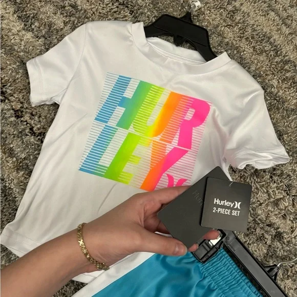 Hurley Boys 2pc Set Size 2T NWT | Hurley 2T Boys 2 Piece Set- - Picture 5 of 7